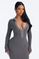 Ladies Kit Charcoal Dress
