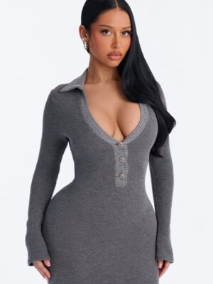 Ladies Kit Charcoal Dress