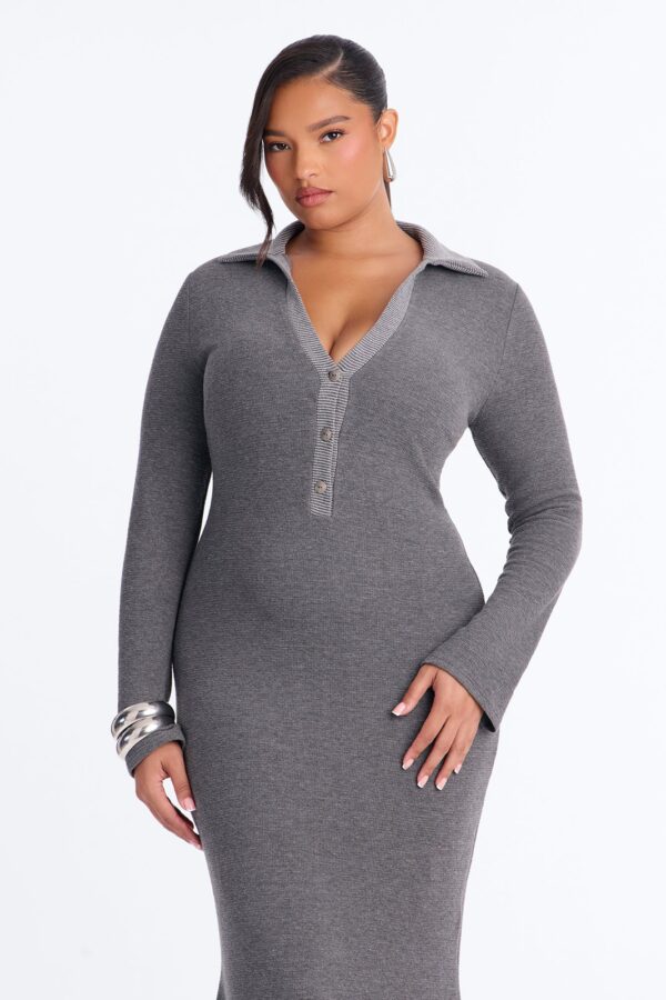 Ladies Kit Charcoal Dress