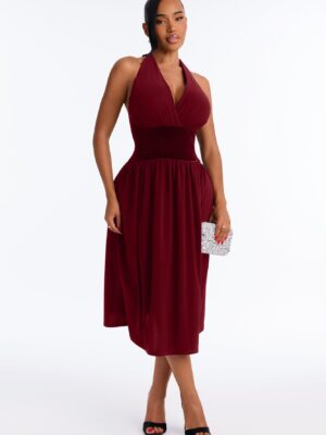 Dress in Wine 95% polyester