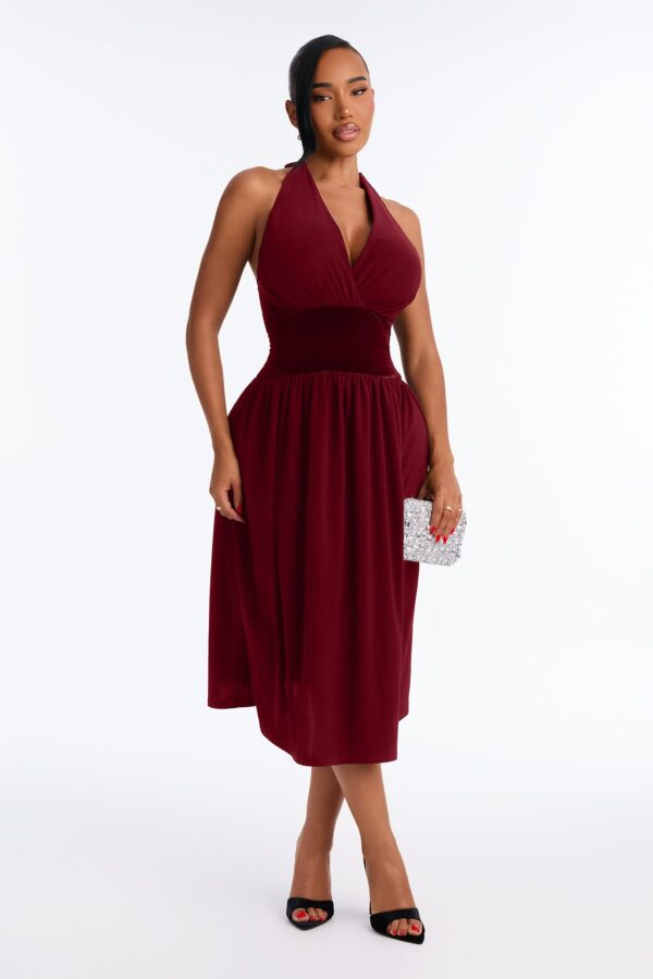 Dress in Wine 95% polyester