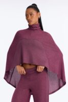 Blouse with turtle neck