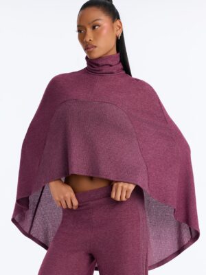 Blouse with turtle neck