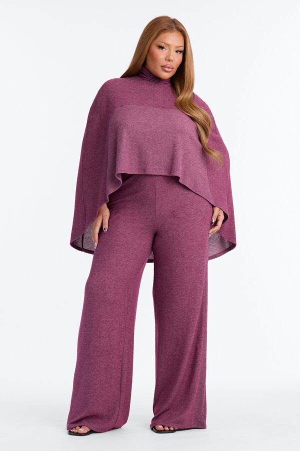 Blouse with turtle neck