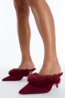 Suede Piece in Wine