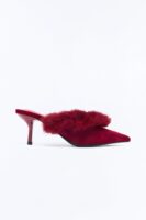 Suede Piece in Wine