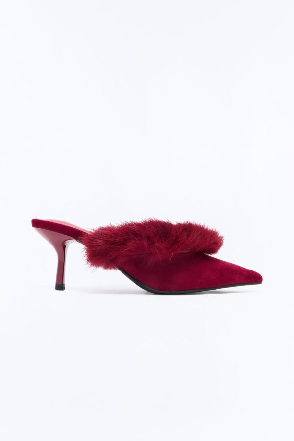 Suede Piece in Wine