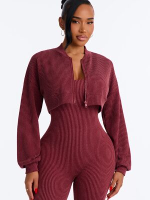 Square-Neck Jumpsuit