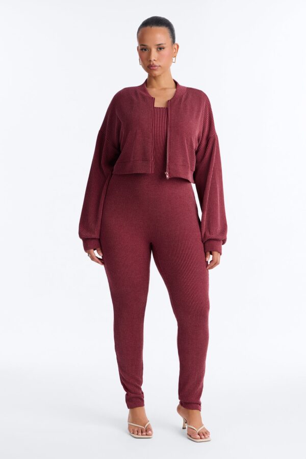 Square-Neck Jumpsuit