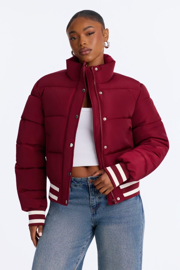 Jacket in Burgundy