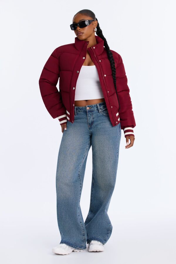 Jacket in Burgundy