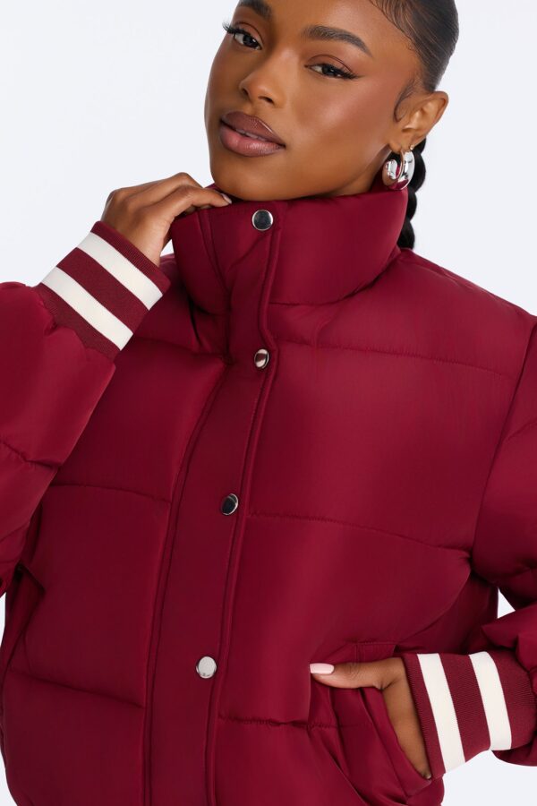 Jacket in Burgundy