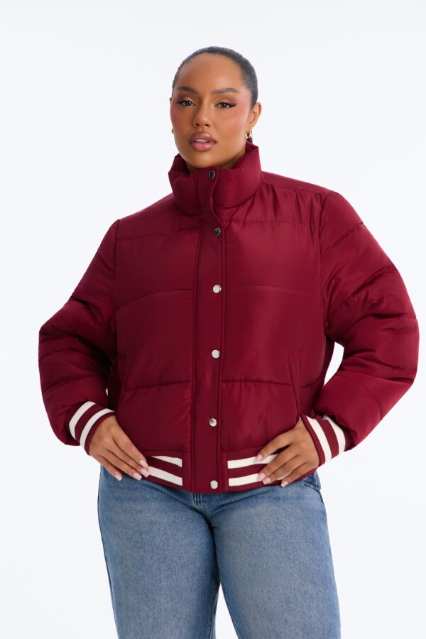 Jacket in Burgundy