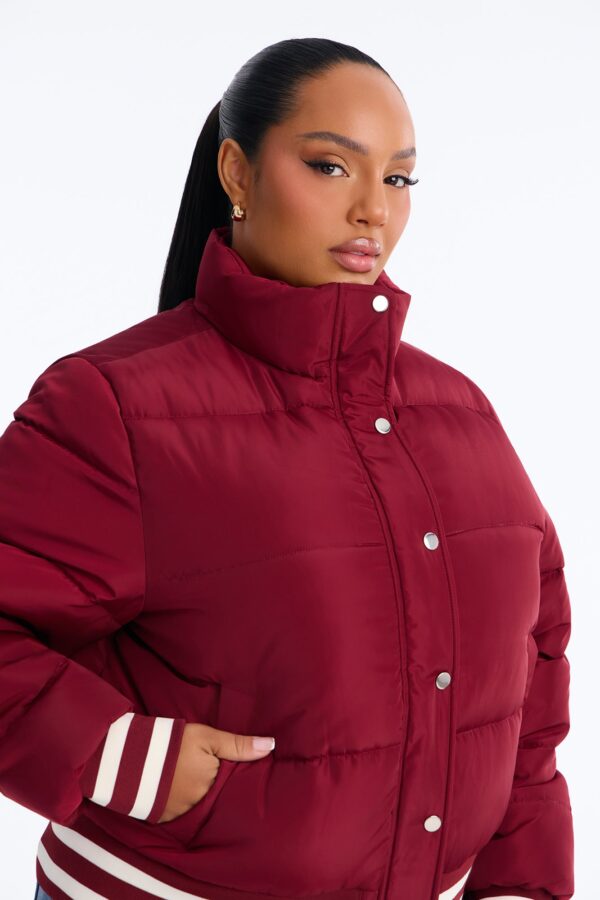 Jacket in Burgundy