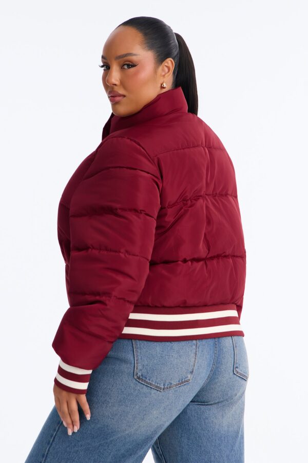Jacket in Burgundy