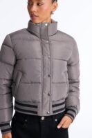 Jacket in Charcoal 100% polyester