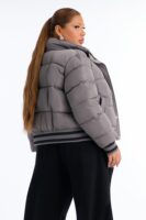 Jacket in Charcoal 100% polyester