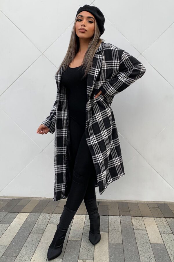 Jumpsuit in Black 93% rayon