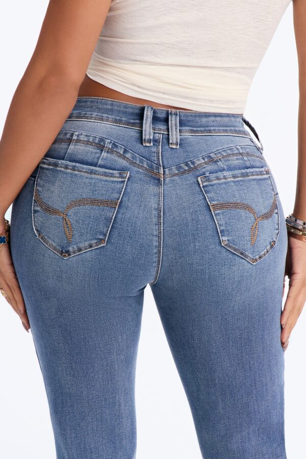 Stay Mad Booty Lifter Bootcut Jeans - Dark Wash