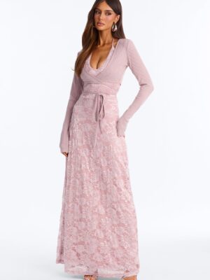 Pink Dress with maxi