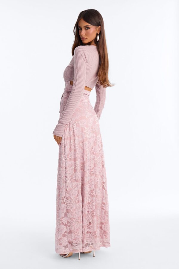 Pink Dress with maxi