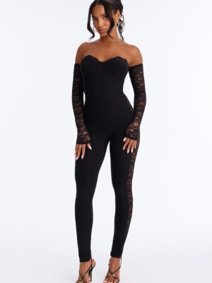 Black Jumpsuit with contrast