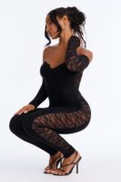 Black Jumpsuit with contrast