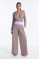Jumpsuit in Purple 95% cotton