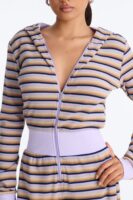 Jumpsuit in Purple 95% cotton