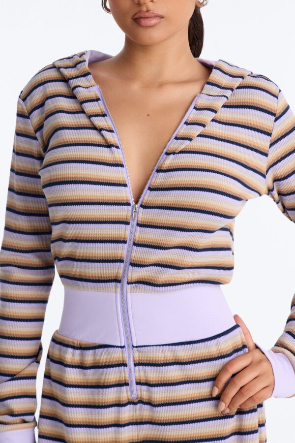 Jumpsuit in Purple 95% cotton