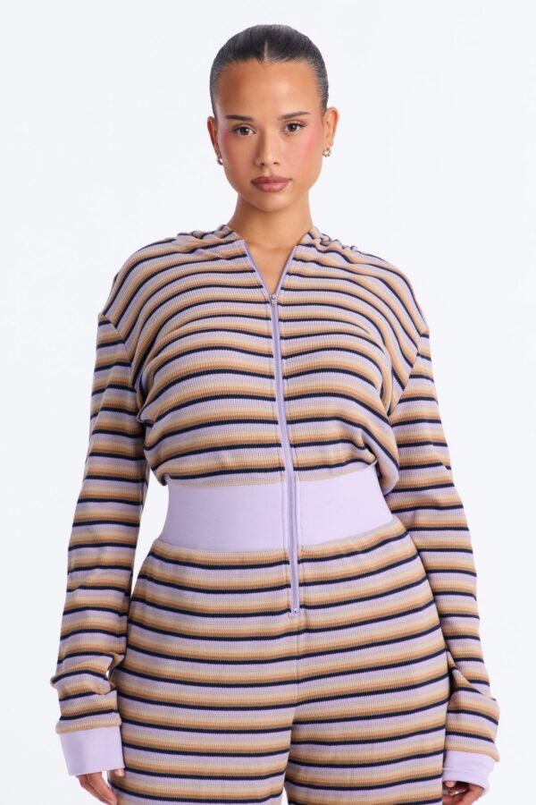 Jumpsuit in Purple 95% cotton
