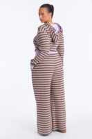 Jumpsuit in Purple 95% cotton