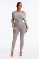 One-Shoulder Jumpsuit