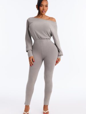 One-Shoulder Jumpsuit