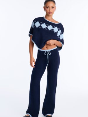 Ladies Kit Navy Sweater