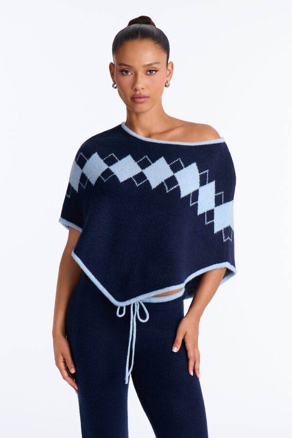 Ladies Kit Navy Sweater