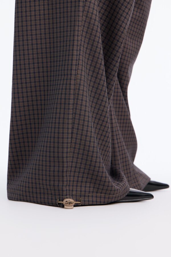 Pants with a mock neck