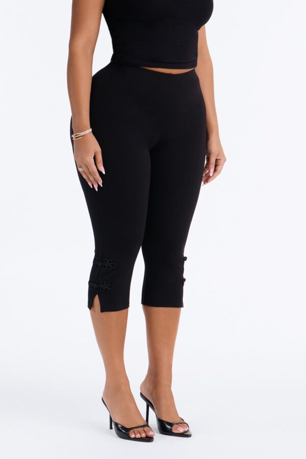 Pants in Black 68% rayon