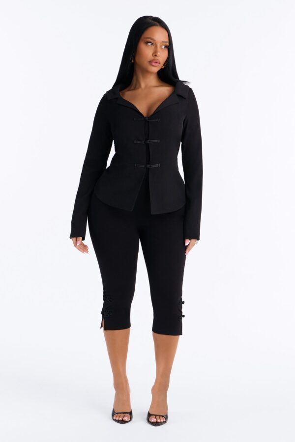 Pants in Black 68% rayon