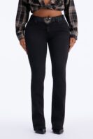 Belt Pants in Black
