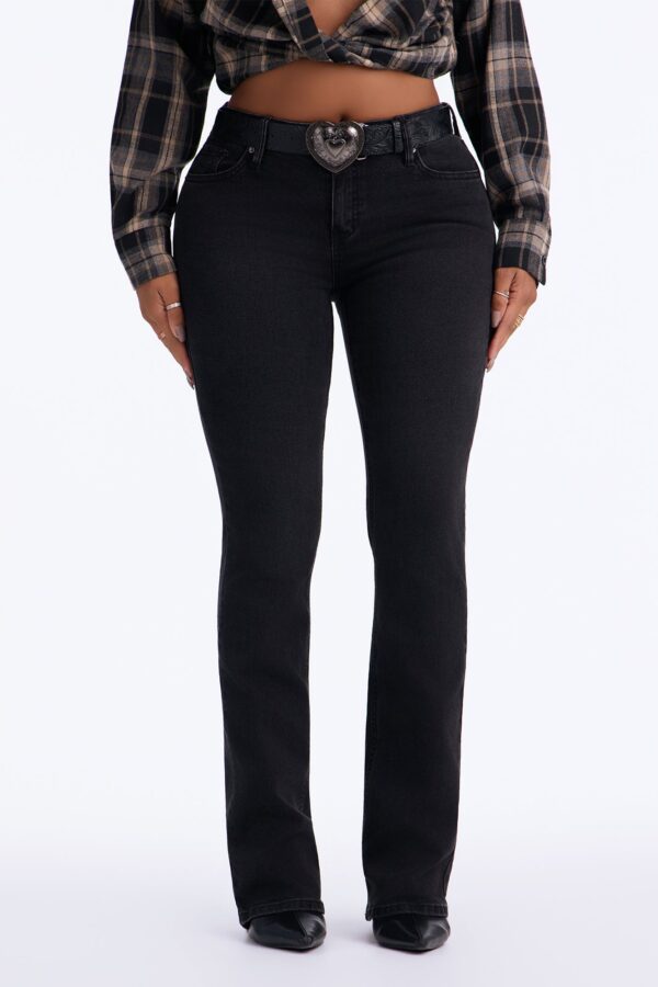 Belt Pants in Black