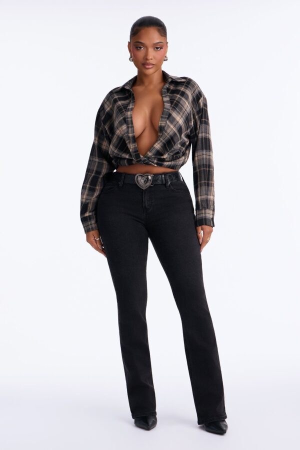 Belt Pants in Black