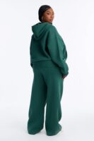Hoodie with a zip front