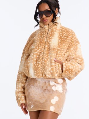 Ladies Kit Taupe Jacket