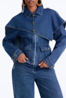 Jacket in Denim 85% cotton