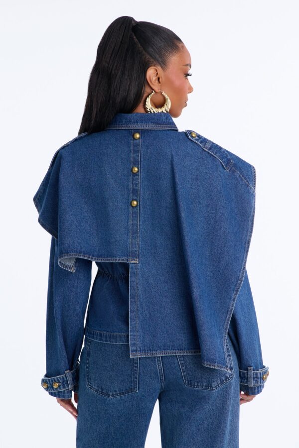 Jacket in Denim 85% cotton