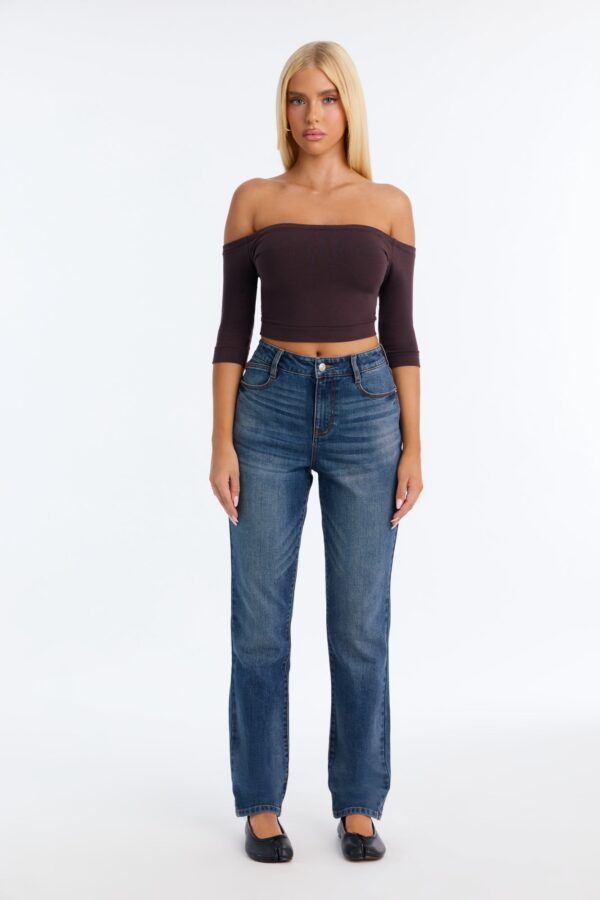 The Jayke Premium Stretch Slim Straight Jeans - Dark Wash