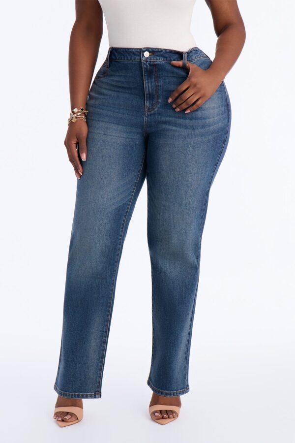 The Jayke Premium Stretch Slim Straight Jeans - Dark Wash