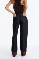 Pants with contrast trim