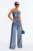 Ladies Kit Denim Skirt